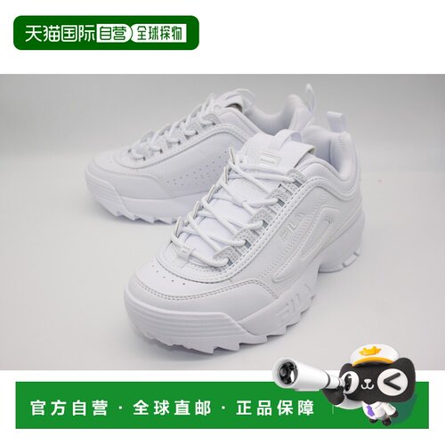 日本直邮Fila/斐乐 USS23029101 女款 休闲鞋 101白色 Fila 斐乐