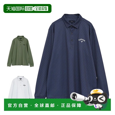 【日本直邮】Callaway　运动用品　高尔夫长袖短袖Polo衫　C25233