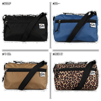 日本直邮Drifter三角单肩包环保包男女3L TRIANGLE SHOULDER豹DFV