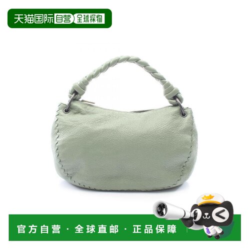 日本直邮中古vintage二奢Bottega Veneta葆蝶家女包B级9新牛皮单