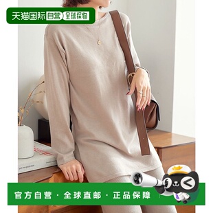 日本直邮KOBE LETTUCE 带腰蝴蝶结针织上衣 [E2931] KO5653EW1522