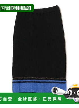 1h可退 日本直邮sawa takai 女士拼色高腰针织长裙 61271164982