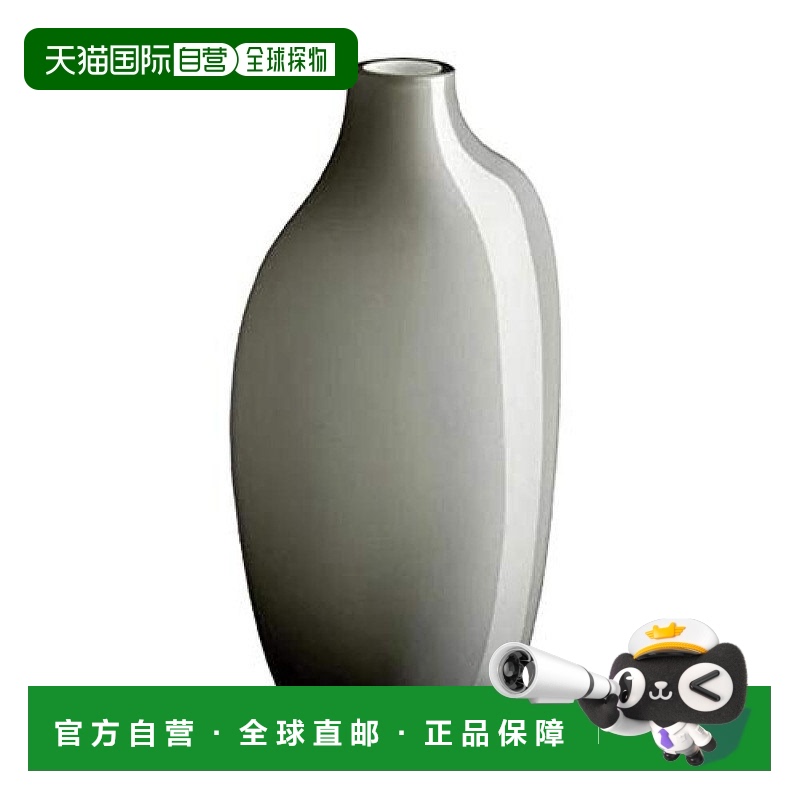 【日本直邮】Kinto花瓶 灰色 宽70x深55x高150mm SACCO 玻璃03 26