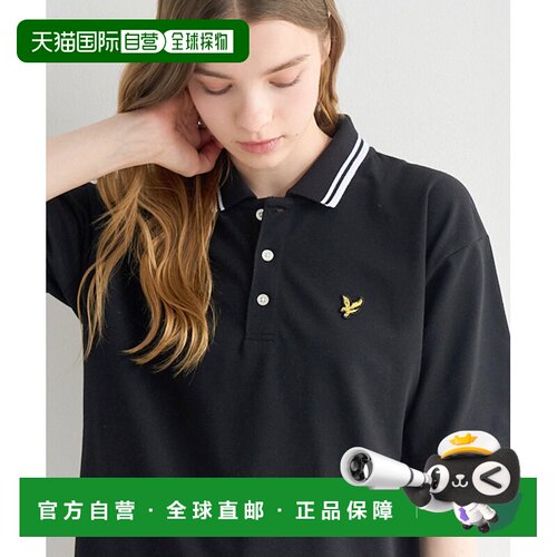 日本直邮LYLE&SCOTT 男女同款 金色鹰标经典Polo衫 62322934