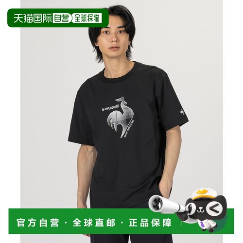 le coq sportif 乐卡克 短袖T恤 防晒 宽松 LT6FHT01M半袖