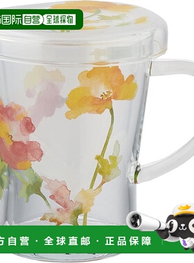 【日本直邮】CELEC “Chamiel Teamate”耐热玻璃杯（附茶滤）（3