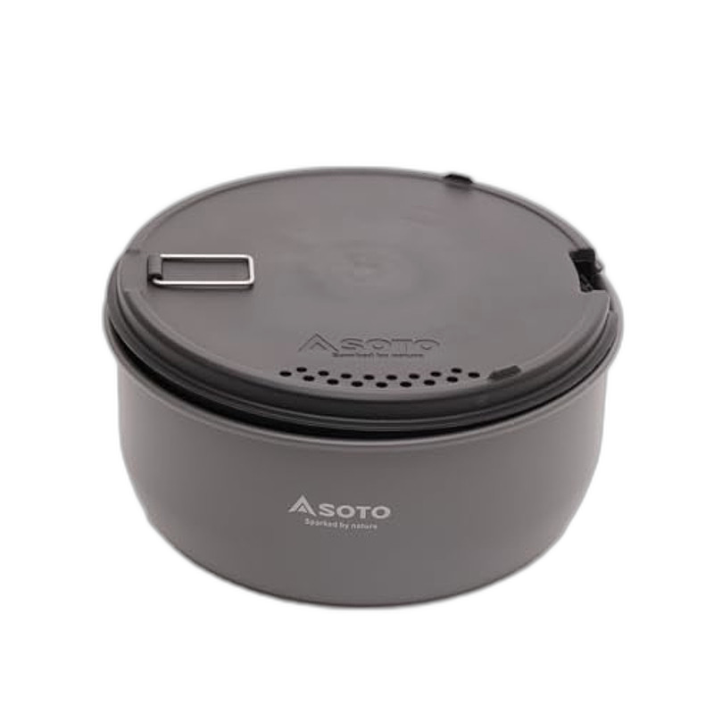 【日本直邮】SOTO Navigator 烹饪系统 铝制 黑色 SOD-501 户外