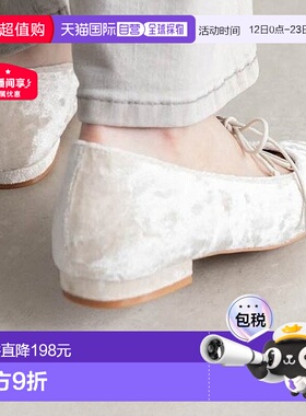 日本直邮RANDA 系带平底女鞋 RA041BW016757 黑色平底鞋单鞋