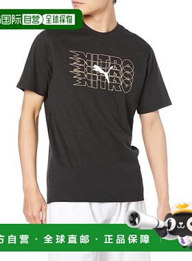 【日本直邮】彪马 男士 Graphic Nitro 健身训练T恤 525487 黑色