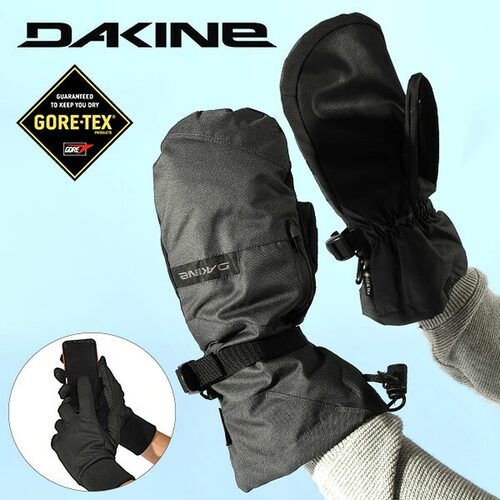 日本直邮DAKINE TITAN GORE-TEX 男士连指手套 带内胆 防寒 滑雪