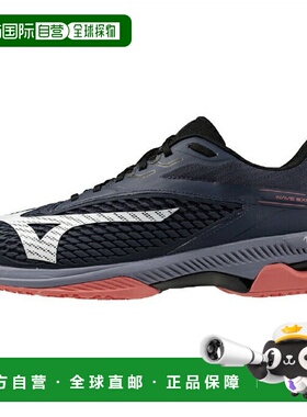 日本直邮 Mizuno 奥姆尼粘土男士 Wave Exceed6 OC 网球鞋 [61GB2