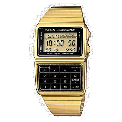 【日本直邮】CASIO 卡西欧男女时尚手表 DBC-611G数字皮带