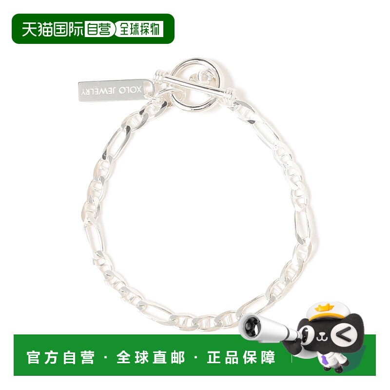 1h可退 日本直邮XOLO JEWELRY 女士 Figaro链节设计手镯 银饰 614