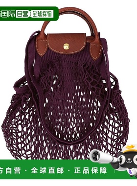 日本直邮LONGCHAMP 勒普利阿热系列肩背包L号 紫色 [LO3432AW0048