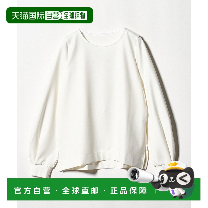 1h可退 日本直邮green label relaxing 女士宽松袖型上品圆领套头