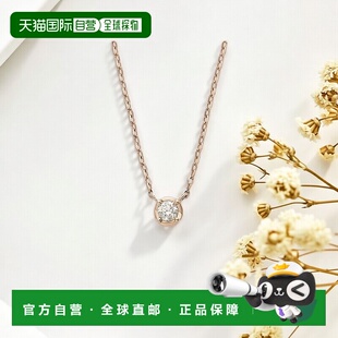 日本直邮日潮 agete 阿卡朵WEB限定K10 钻石项链0.03克拉吊坠