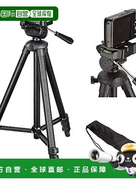 【日本直邮】Hakuba白马 三脚架 4段 W-312 黑色 W-312B2