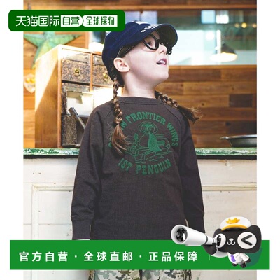 日本直邮DENIM DUNGAREE PENNIE HEROES 长袖T恤 黑色