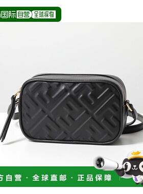 日本直邮FENDI 单肩包CAMERA CASE 相机包 8BS077 ANWT 女式FF 斜