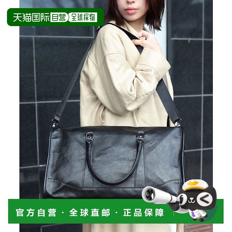 日本直邮florge 轻便多功能易使用的2way仿皮复古波士顿包 FL8218