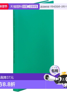 【日本直邮】LIHIT LAB 文件透明册 A4 40 袋绿色 N5001-7