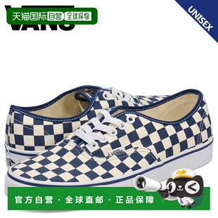 日本直邮VANS Authentic 男女运动鞋白色和蓝色VN000EGAAMQ