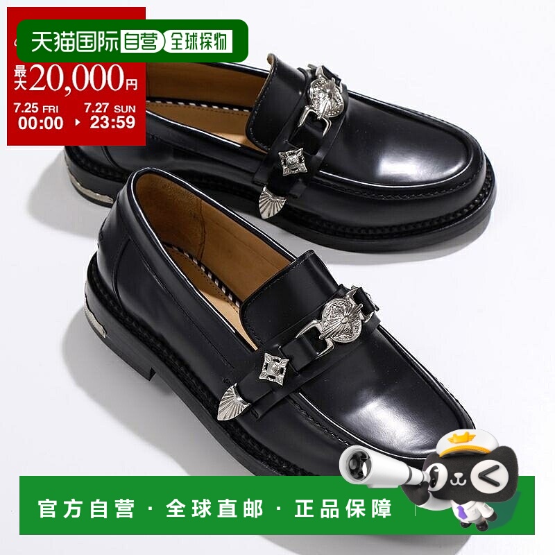 日本直邮TOGA PULLA Bit Loafer 乐福鞋 AJ1041 女士 皮鞋 铆钉鞋