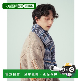 1h可退 日本直邮PENDLETON男女同款中棉填充法兰绒风格围巾 保暖