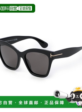 日本直邮Tom Ford Elvira 女士太阳镜黑色ft1217 01a
