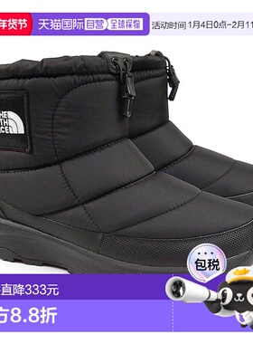 日本直邮The North Face 防水雪地靴 NF52280 男士女士 Nuptse 防