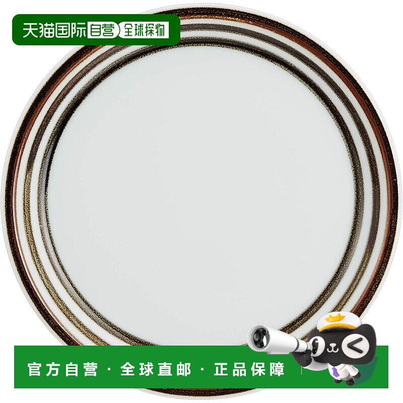 【日本直邮】西海陶器 波佐見焼 “Essence” es 盘边 BN 边 (褐)