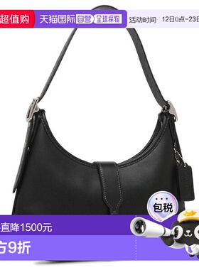 日本直邮Coach Hamptons Hobo 单肩包黑色女士 CW642 LHBLK