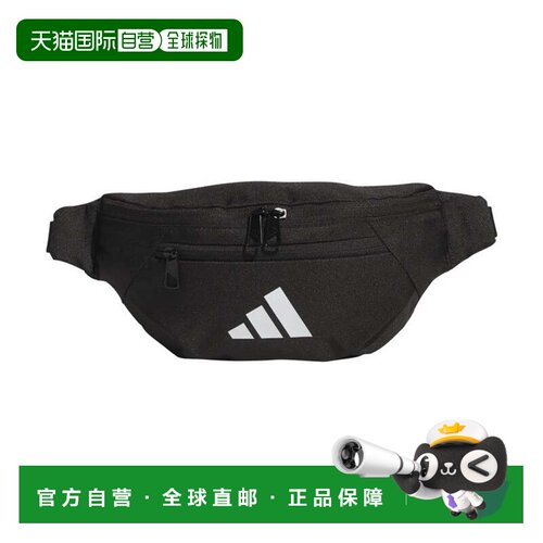 日本直邮必需品 腰包 可调节 耐用 收纳 日常散步 黑色 JM7155