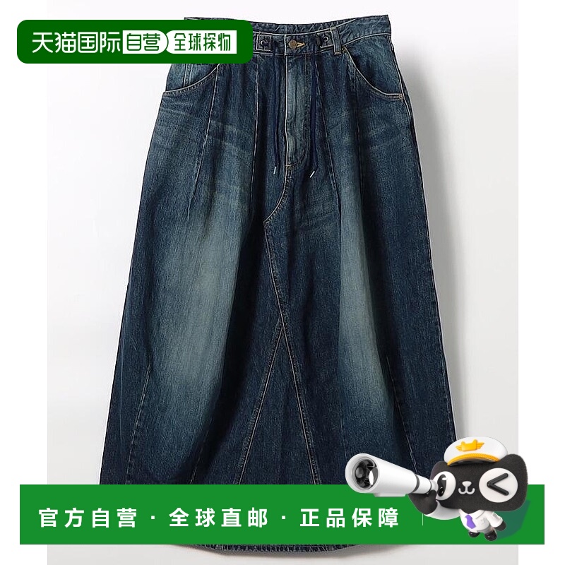 1h可退 日本直邮Needles 女装 全棉 H.D.系列立体剪裁水洗丹宁半