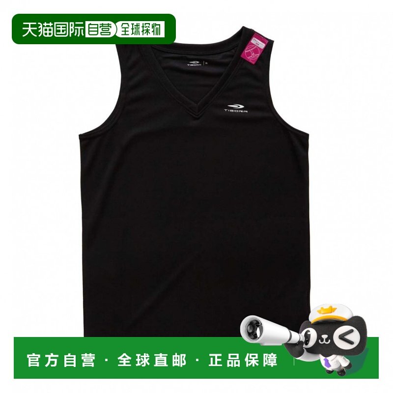 日本直邮TIGORA 女士篮球无袖V领内搭上衣 [TR-8KW2105UT],运动服/休闲服装,运动内衣套装,淘宝优惠券,粉丝福利购,淘宝优惠卷