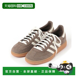 1h可退 日本直邮adidas 女装 复古风格板鞋 半掌橡胶底 棕色系 58