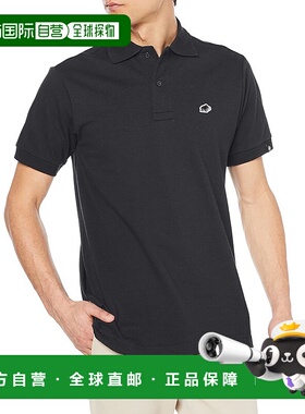 【日本直邮】猛犸象男款Matrix Polo衫AF 1017-00402 黑色PRT1