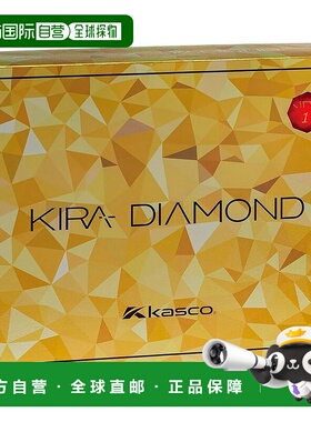 【日本直邮】Kasco KIRA DIAMOND2 红色 12P高尔夫球