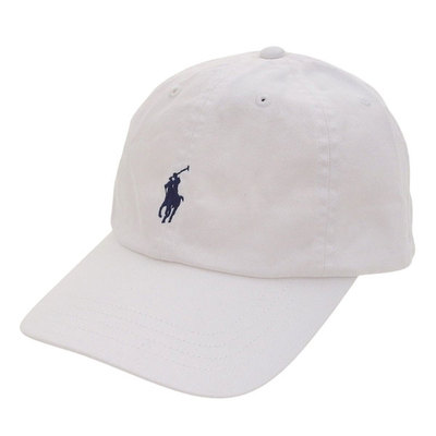 日本直邮Ralph Lauren 男女通用棒球帽尺码 51-58cm棉质白色CORE
