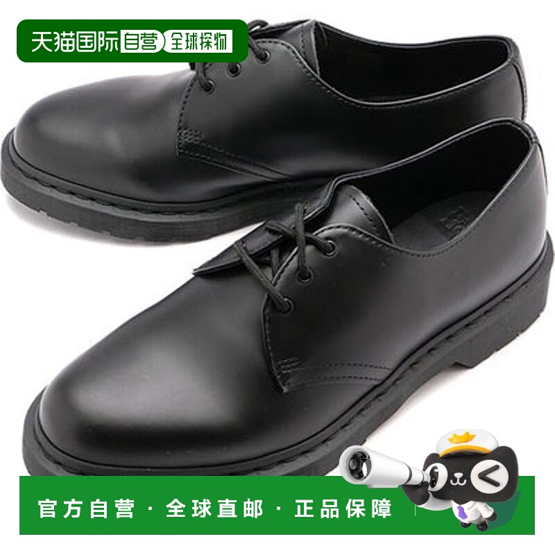 日本直邮Dr.Martens 1461 Mono Black Smooth皮鞋 [14345001 SS23