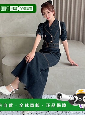 1h可退 日本直邮RESEXXY 女装 立领显瘦 鱼尾连衣裙 后拉链设计 1