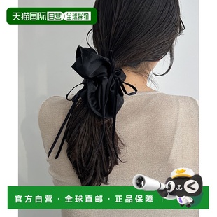 1h可退 LEZ5041211A0011 日本直邮GOLDY女士缎面蝴蝶结发绳