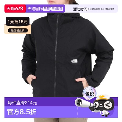 日本直邮THE NORTH FACE 紧凑夹克 NPW72530 K [女士款] 北面外套