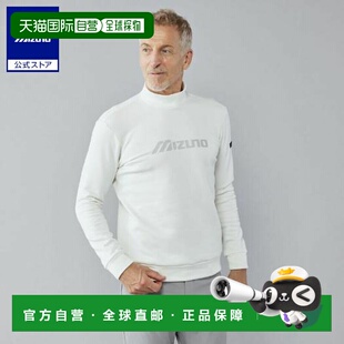 日本直邮 Mizuno POLARTEC Power Stretch男士长袖高领衬衫 高尔