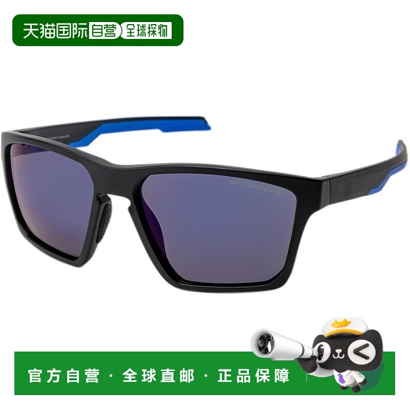 【日本直邮】鹿牌 男士偏光太阳镜PC 塑料烟蓝色镜面CSP-011-1