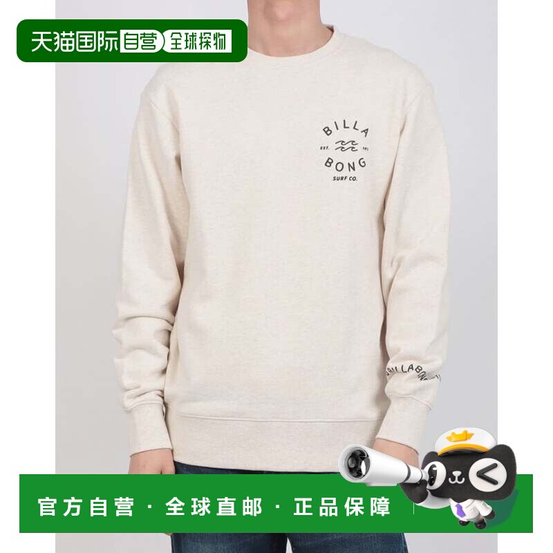 日本直邮BILLABONG ONE TIME 卫衣 白色图片