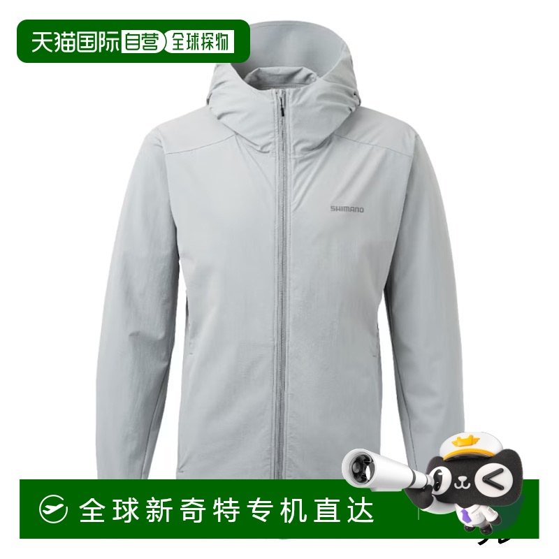 日本直邮Shimano Wear Tech 连帽衫 XL 灰色 WJ-020W