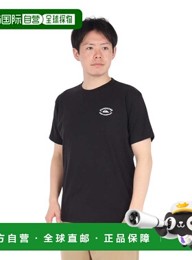 日本直邮Quiksilver 男士半袖T恤 [2025 QST246904BBK] 黑色