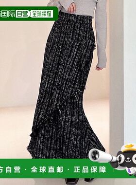 1h可退 日本直邮RESEXXY 女装 不对称设计 高腰鱼尾裙 1525608655