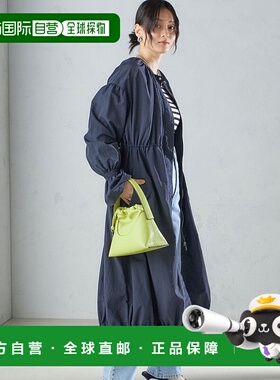 日本直邮SHIPS 防水加工可手洗无领长款风衣 24SS [SH8611EW02279
